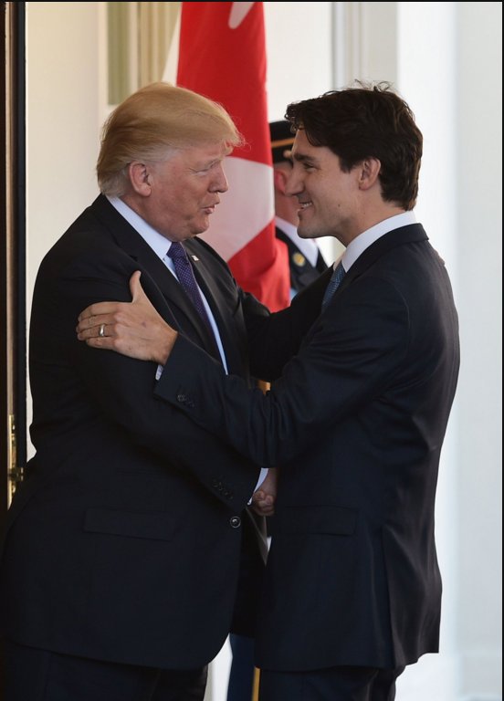 Which is Donald Trump's best Handshake of four? | With Justin Trudeau